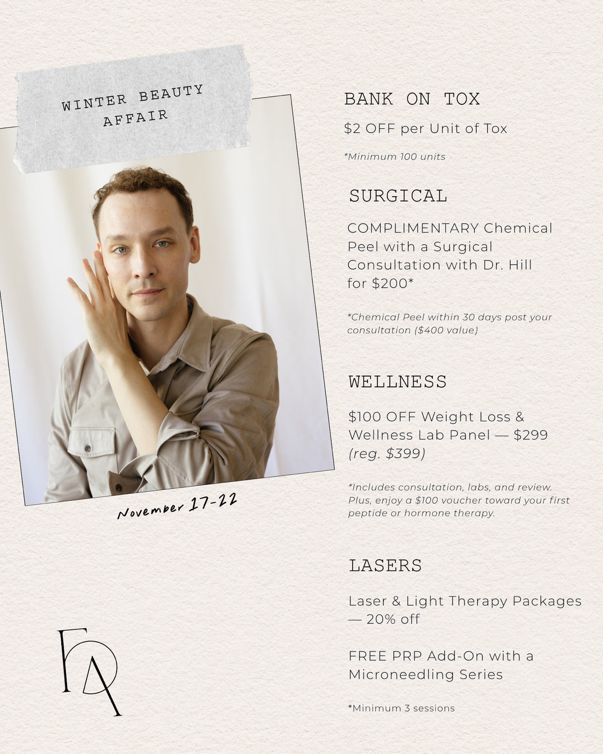 20% Off Laser & Light Packages