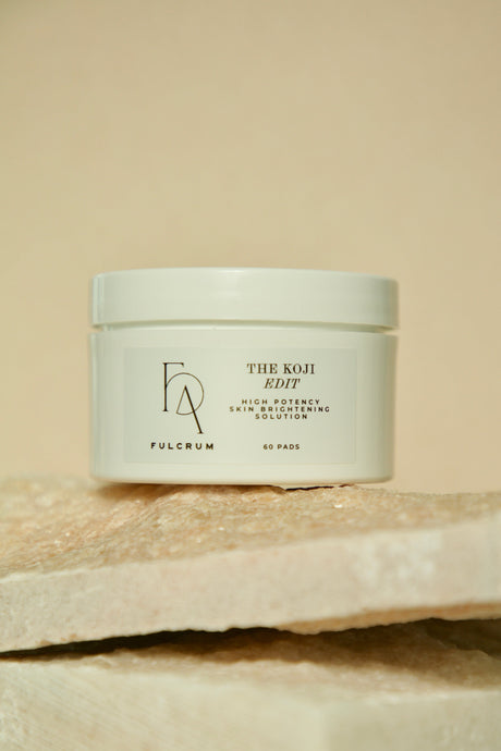 Brightening solution pads